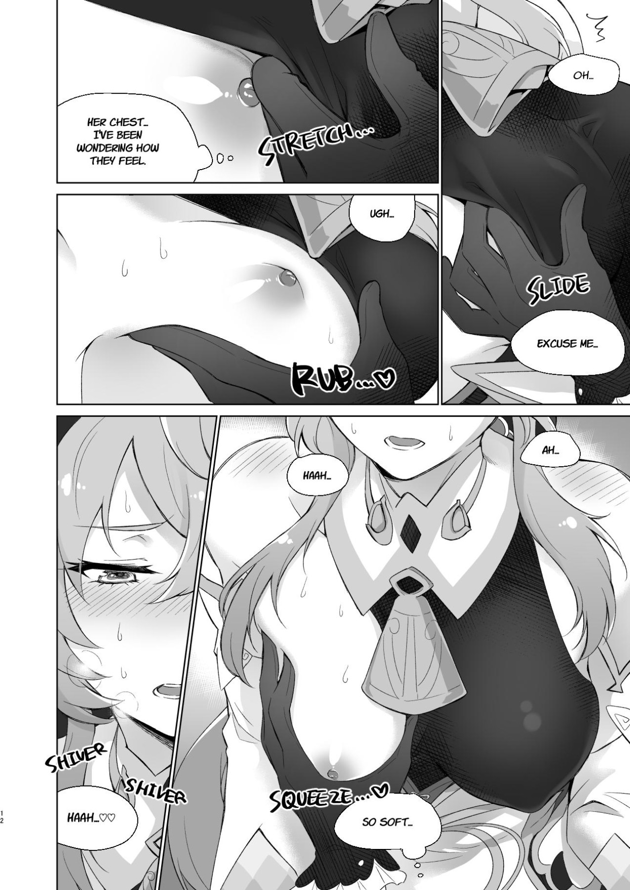 Hentai Manga Comic-Sleep With Me, Ganyu-Read-10